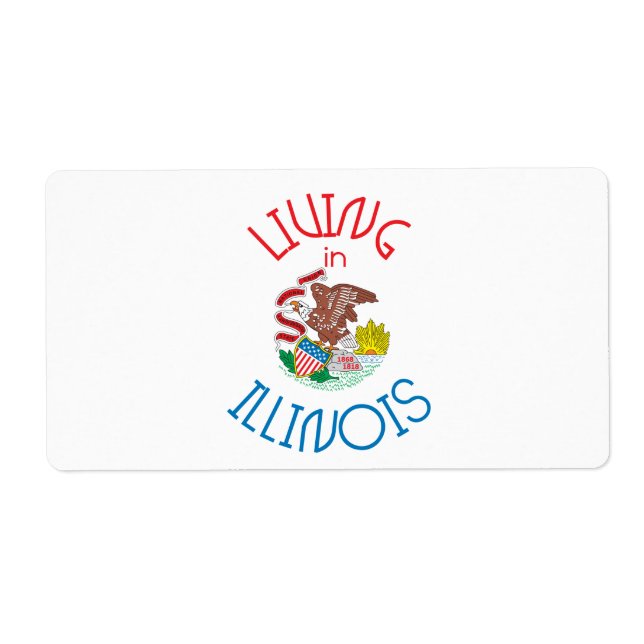 Levande i Illinois Fraktsedel (Framsidan)