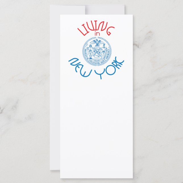 Levande i New York (Framsida)