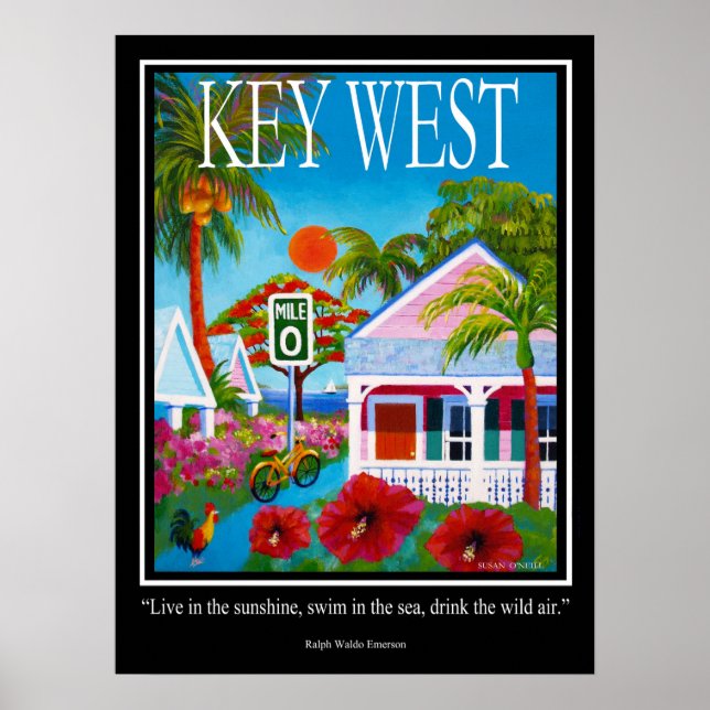 Levande i solskenet poster (Framsidan)