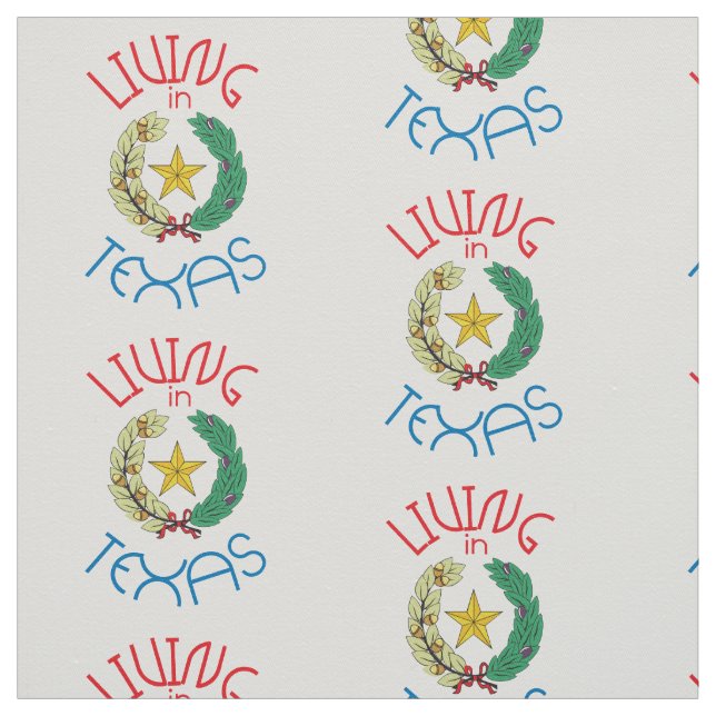 Levande i Texas Tyg (Provkarta)