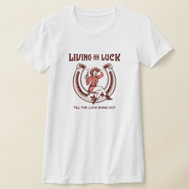 Levande i tur t shirt (Laydown)