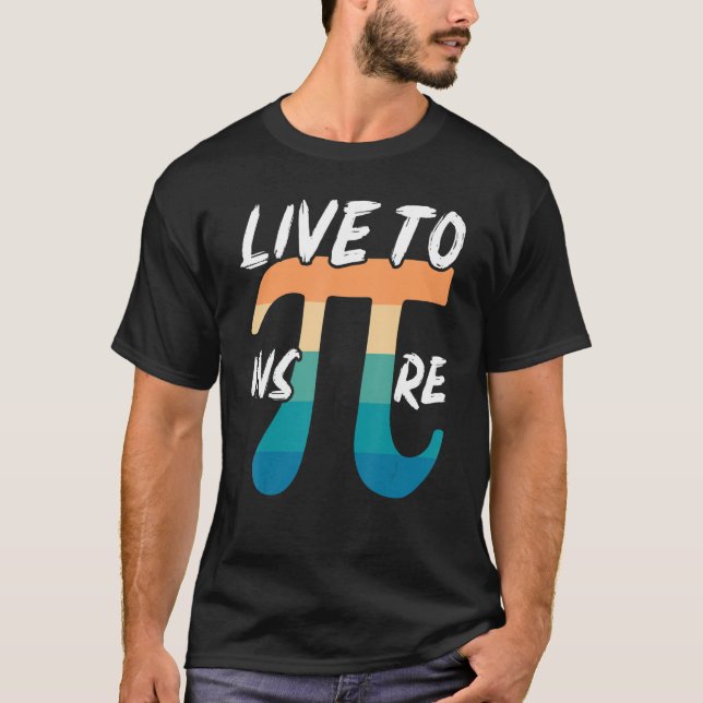 Levande Inspire Math Lärare Mathematician P T Shirt (Framsida)