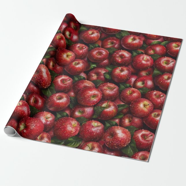Levande, Kärlek, Ätäpplen Presentpapper (Utrullad)