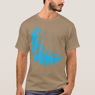 Levande Kärlek Camp Tält på Måne Camping utomhus T Shirt