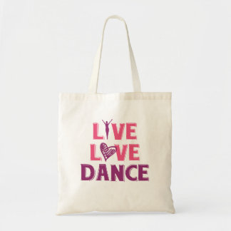 Levande Kärlek Dance - Gift T-Shirt för dansare Tygkasse