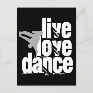 Levande, Kärlek, Dance Vykort