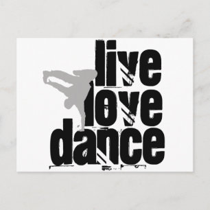 Levande, Kärlek, Dance Vykort