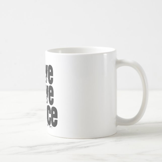 Levande kärlek, dansBallerina Kaffemugg (Höger)