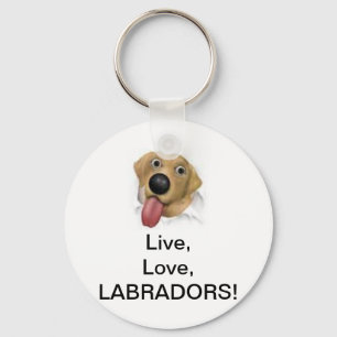Levande kärlek, Labradors! Nyckelring