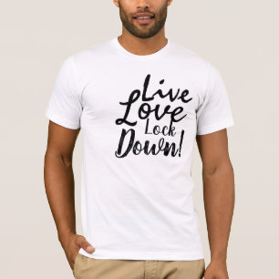 Levande Kärlek-lås ner! T Shirt
