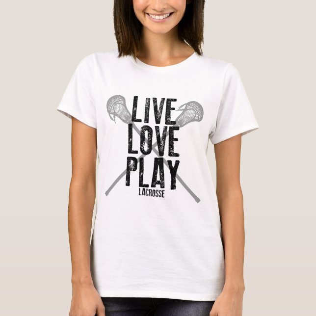 Levande kärlek, lekLacrosse T-shirt (Framsida)