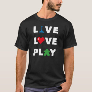 Levande kärlek, manar för lekvittext skjorta t shirt