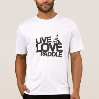 Levande kärlek paddlar den | kajakkanoten tee shirt