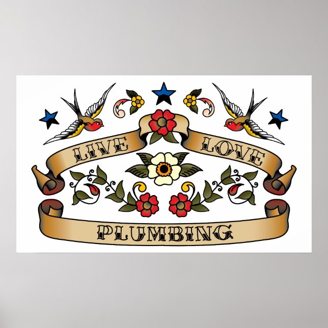 Levande Kärlek-rörsystem Poster (Framsidan)