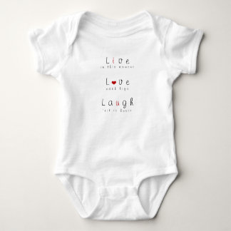 Levande kärlek, skratt tee shirt