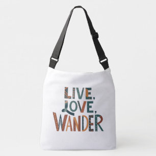 Levande, Kärlek, Wander Kor-Body Bag Axelväska