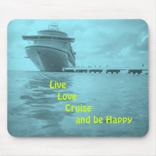 Levande kärlekkryssning Mousepad Musmatta (Framsidan)