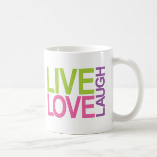 Levande kärlekskratt kaffemugg