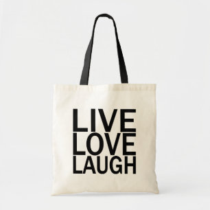Levande kärlekskratttotebag tygkasse