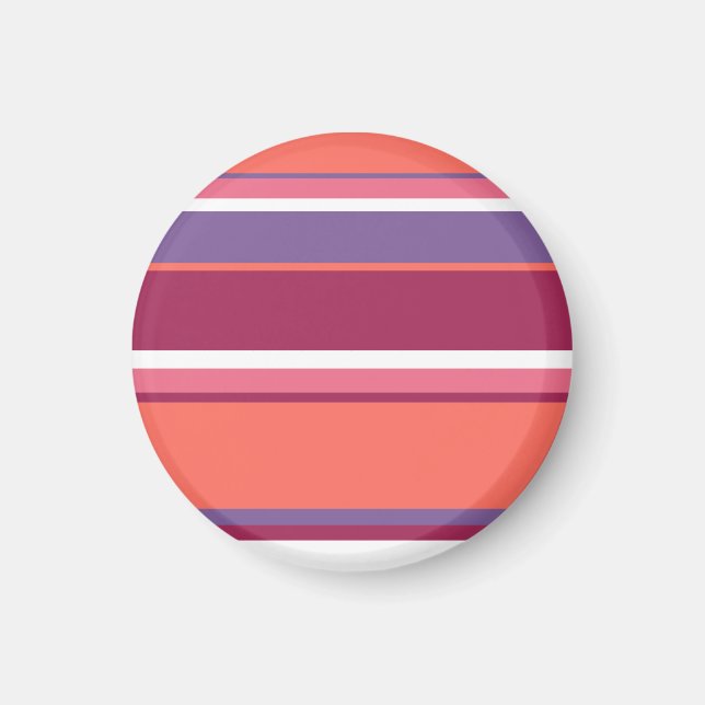 Levande korall, röd och violett magnet (Framsidan)