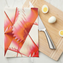 Levande korallzigzag eller digitala sågar i sol