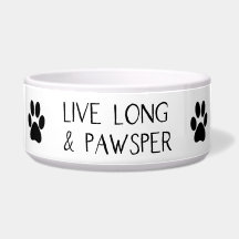 Levande lång Pawsper | tass avtryck