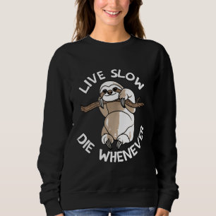 Levande långsamt om Sloth Skirt Gift Manar T Shirt