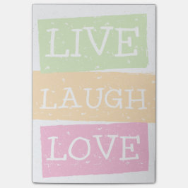 Levande Laugh Kärlek 2 Post-it Block