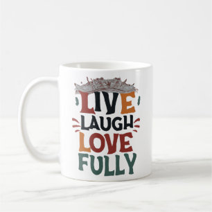 Levande, Laugh, Kärlek Fully Kaffemugg