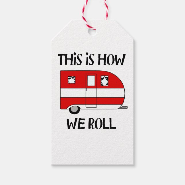 "Levande, Laugh, Kärlek och Camp" Presentetikett (Framsidan)