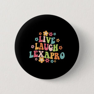 Levande Laugh Lexapro Groovy Mental Health Therapi Knapp