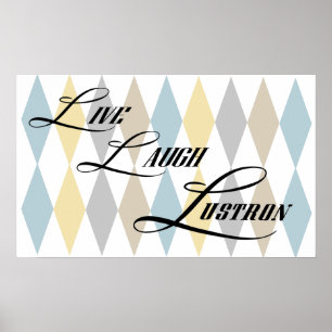 Levande, Laugh, Lustron Small Poster