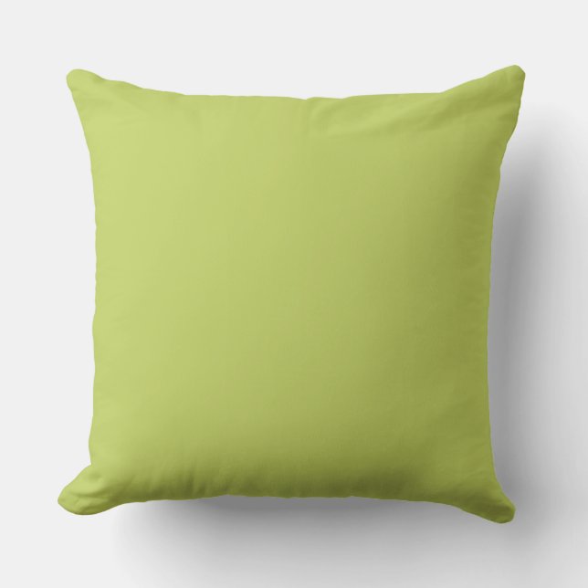 Levande Lime Green Kudde (Framsida)