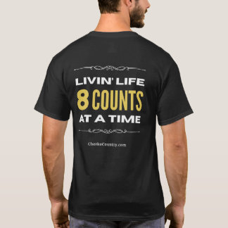 "Levande Liv 8 Räkningar åt gången" T-Shirt
