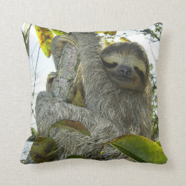 Levande liv som en Sloth Kudde