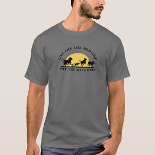 Levande liv som någon Lämnat Grind Open T Shirt