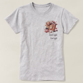 Levande ljus, resningsljus t shirt