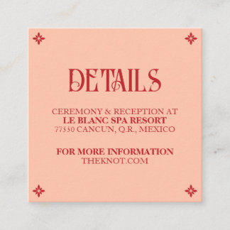 Levande löften: Ett spanskt bröllopskort med folkl Tilläggskort