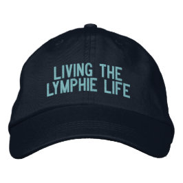 Levande Lymphie Life Baseball Cap Broderad Keps
