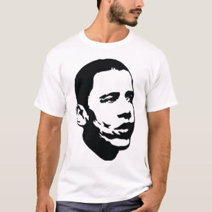 LEVANDE manar för Obama edun inpassade T-tröja Tee Shirt