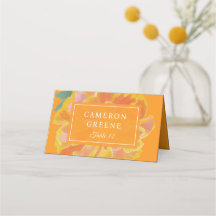 Levande Marigold Orange Bröllop