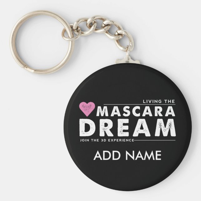 Levande Mascara Dream Keychain Nyckelring (Framsidan)