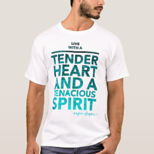 Levande med Tinder Heart inspirationsofferter T Shirt