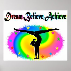 LEVANDE MIN GYMNASTIKDREAM POSTER