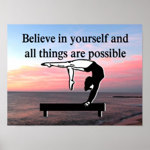 LEVANDE MIN GYMNASTIKDREAM POSTER