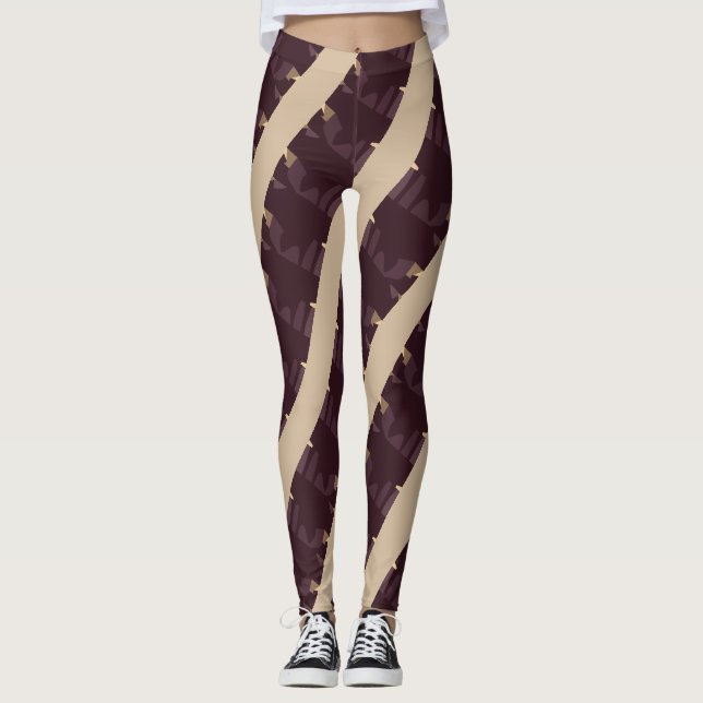 Levande Mönster: Leggings för alla tillfällen (Framsida)