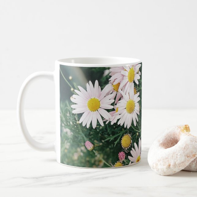 Levande mönster på muggar: Zazzle-butiken slår til Kaffemugg (Med munk)