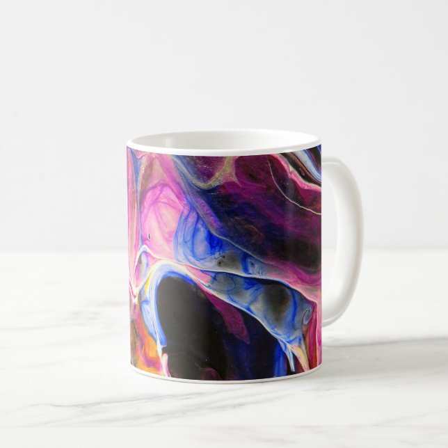 Levande mönster på muggar: Zazzle-butiken slår til Kaffemugg (Framsida höger)
