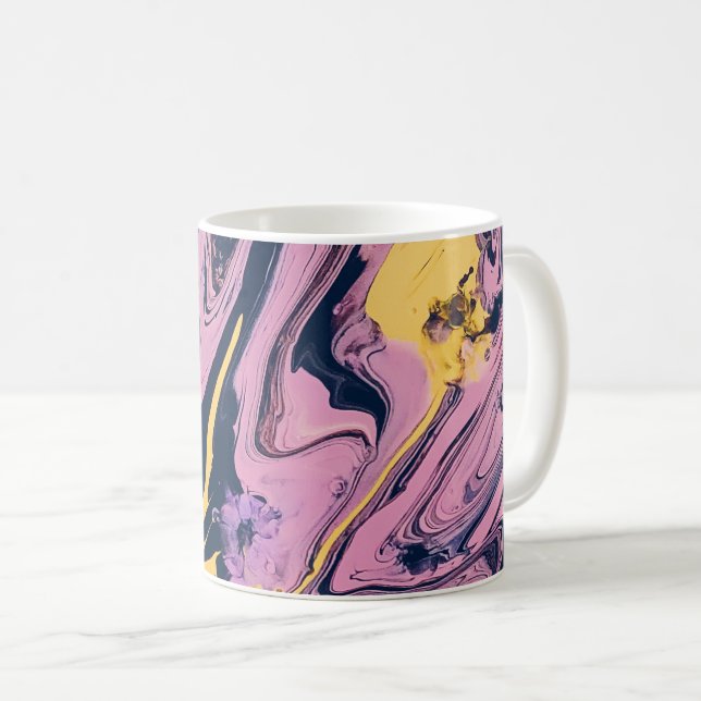 Levande mönster på muggar: Zazzle-butiken slår til Kaffemugg (Framsida höger)