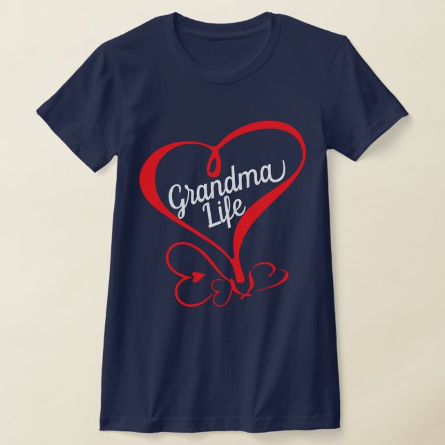 Levande mormor Life T Shirt (Laydown)